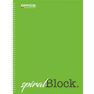 NOTEBOOK OFFICE PRODUCTS A4 SPIRALE Q5X5 160P PERFORE 4 TROUS