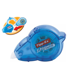 TIPP-EX Dérouleur de ruban correcteur Mini Pocket Mouse® Fashion - 5 mm x 5  m - bleu, jaune, rouge et vert (lot de 10)