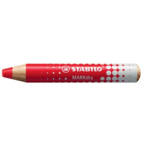 CRAYON DE COULEUR STABILO WOODY 3in1 - vermillon - (fonctionne sur tableau blanc) Woody devient MARKDry