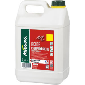 BIDON 5 LITRES Acide Chlorhydrique 