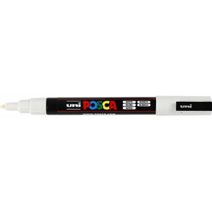 MARQUEUR POSCA PTE FINE BLANC